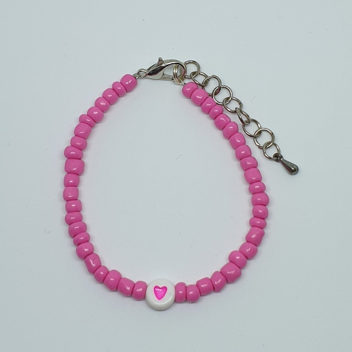 Pink Love - Zilveren Armband