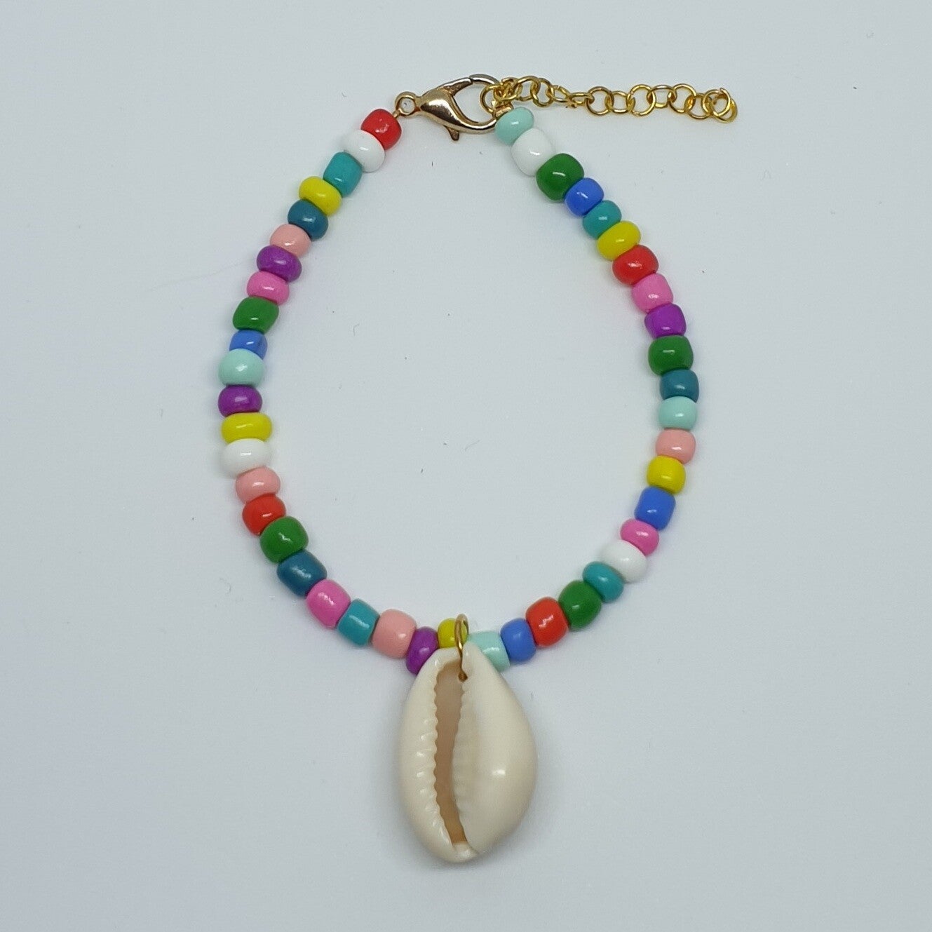 Random Kaurischelp - Gouden Armband