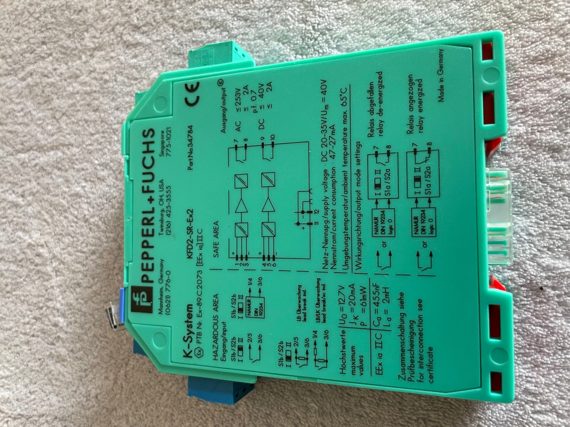 Pepperl+Fuchs KFD2-SR-Ex2