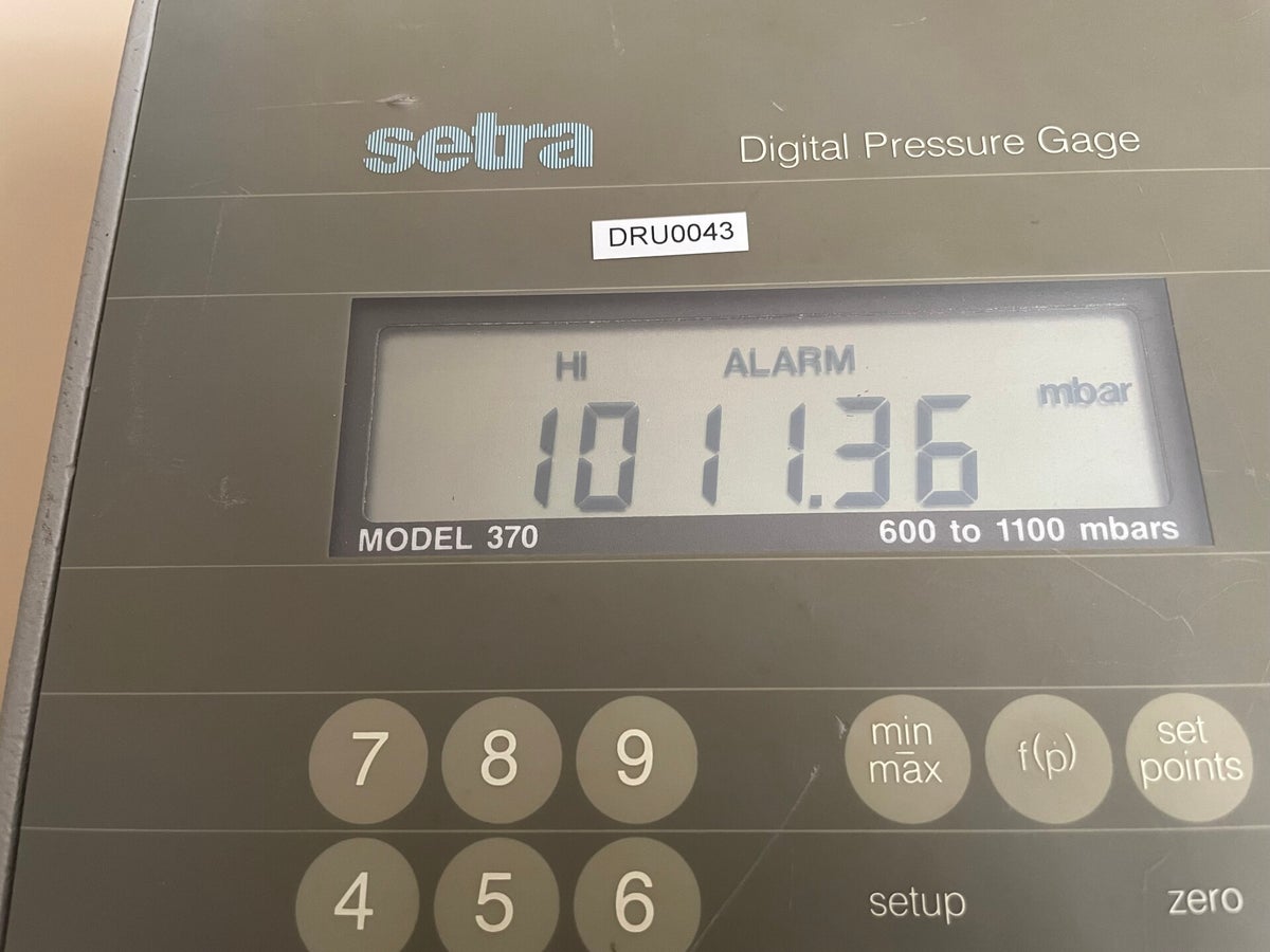 Setra Digital Pressure Gage barometer CoBo Engineering