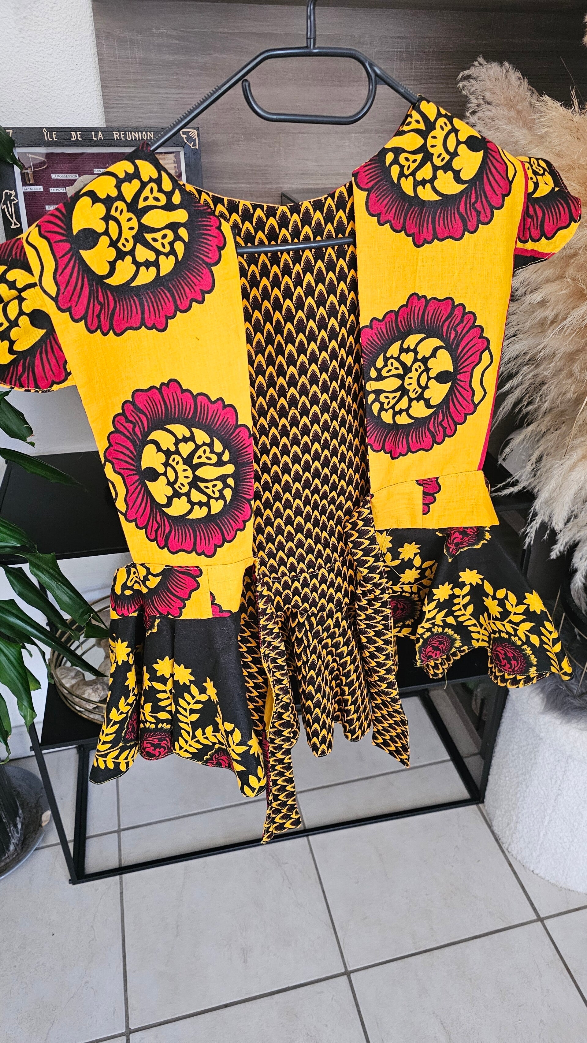 Veste réversible nabawane/ wax