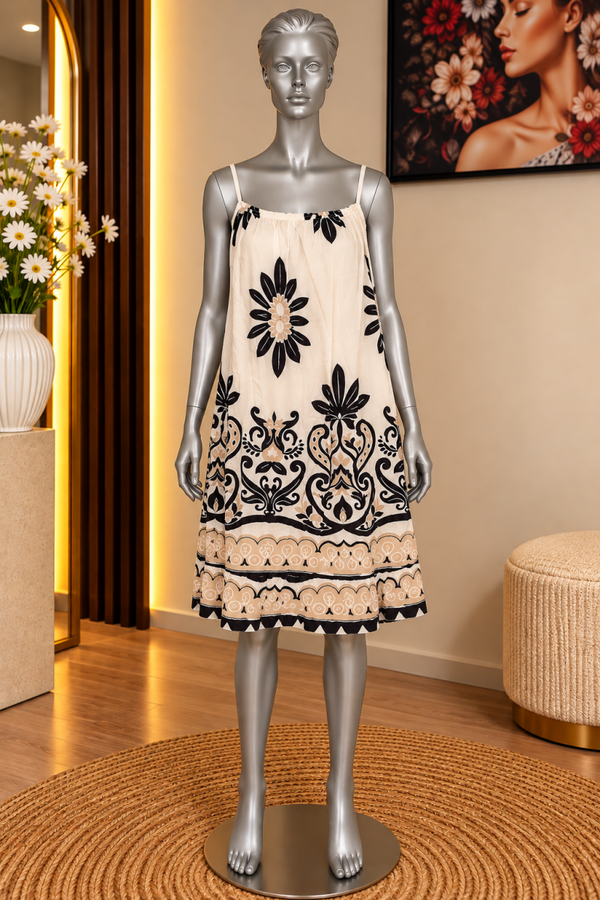 🌸 Robe d'été fleurie – Légère et élégante