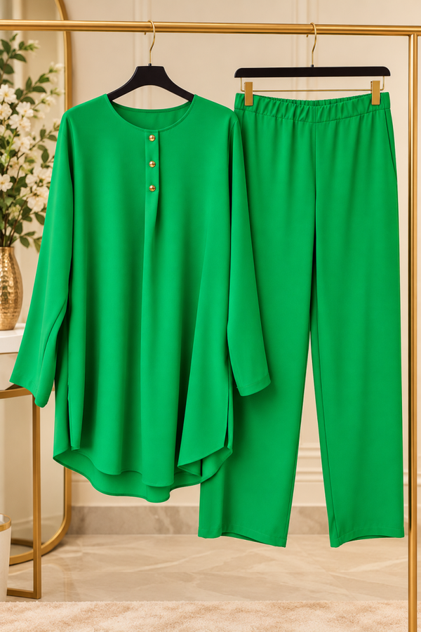 Ensemble femme fluide – Haut & pantalon