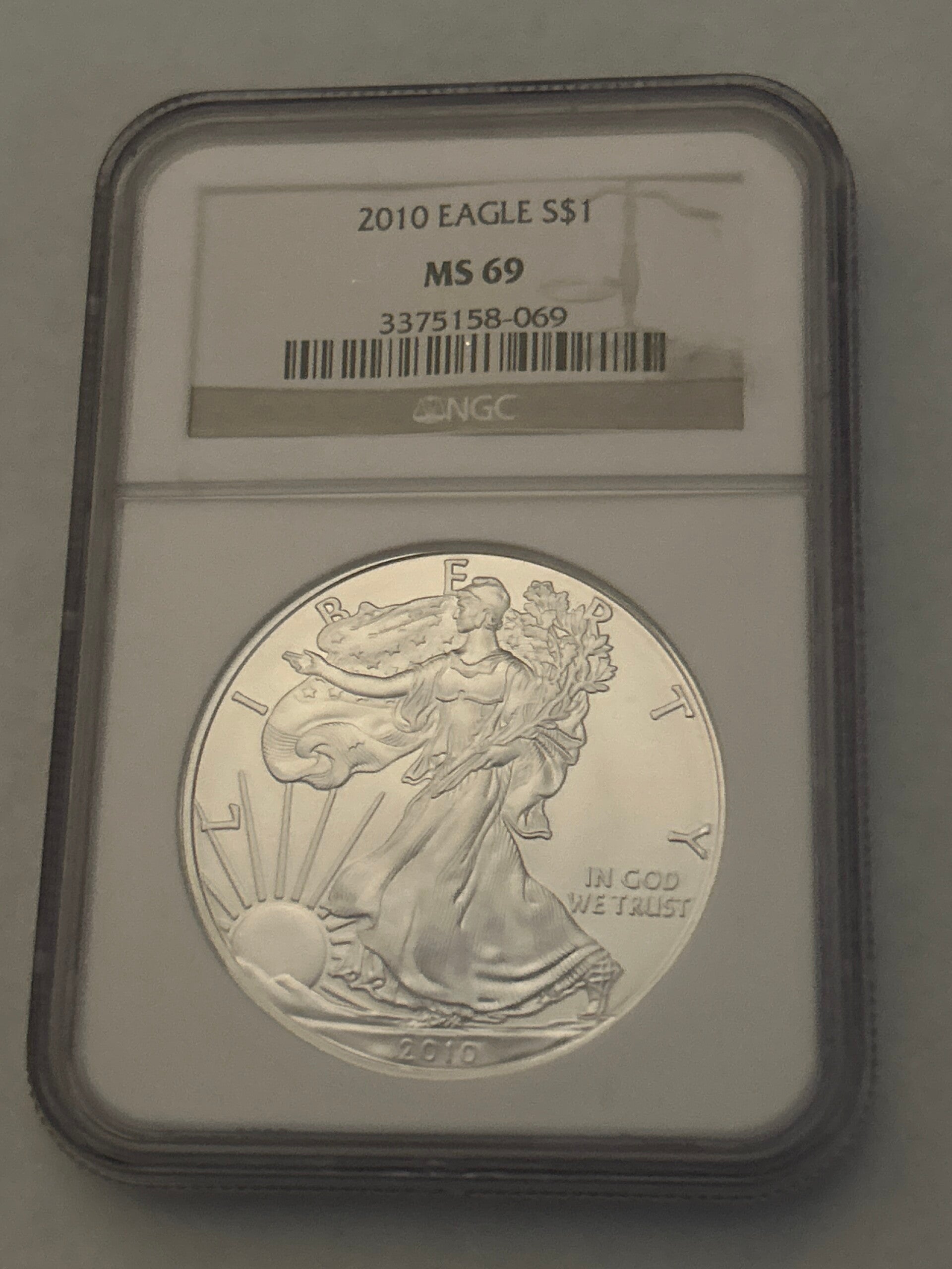 2010 Eagle $1 MS69
