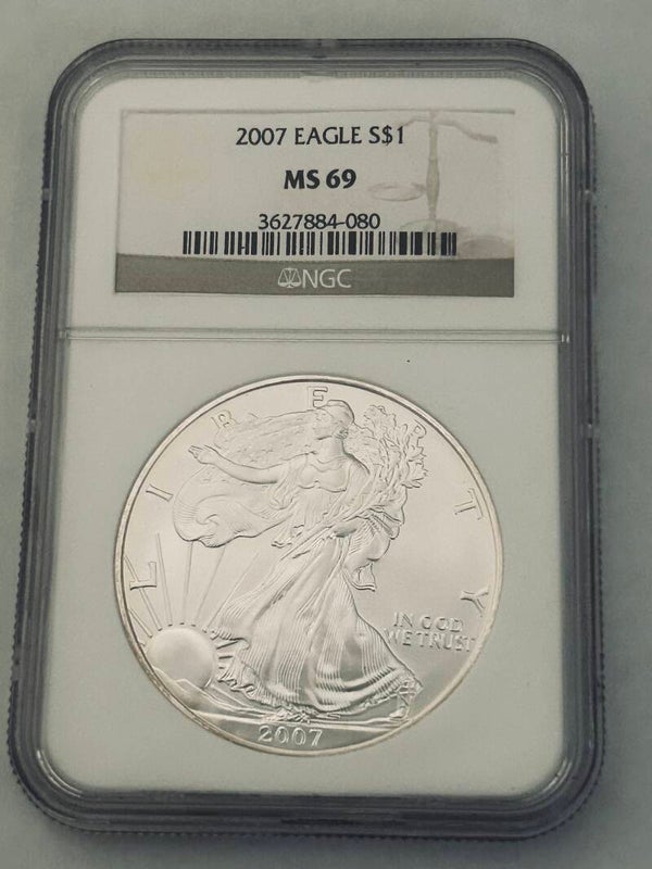 2007 Eagle $1 MS 69