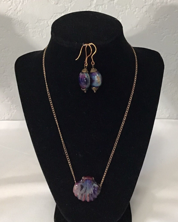 Multicolor Fired Glass Beads