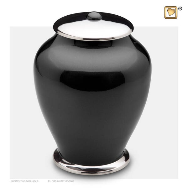 Classic urn midnight zilver A520