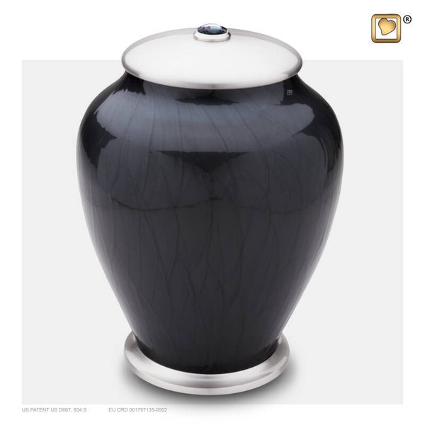 Classic urn pearl midnight swarovsk A523