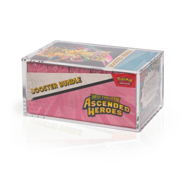 The Acrylic Box - Pokemon Booster Bundle Display V2 - Display Case