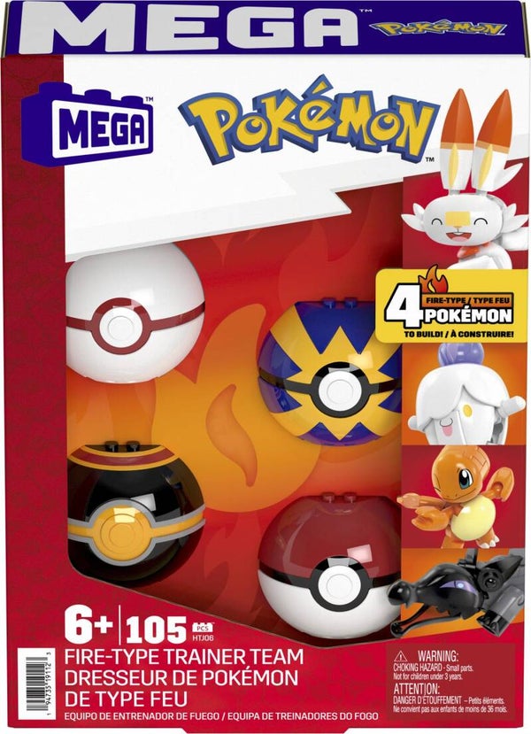 MEGA  - Pokemon Vuuraanval Trainerteam