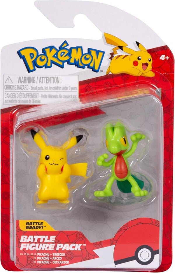Pokemon Battle Figure Pack -  Treecko & Pikachu #8