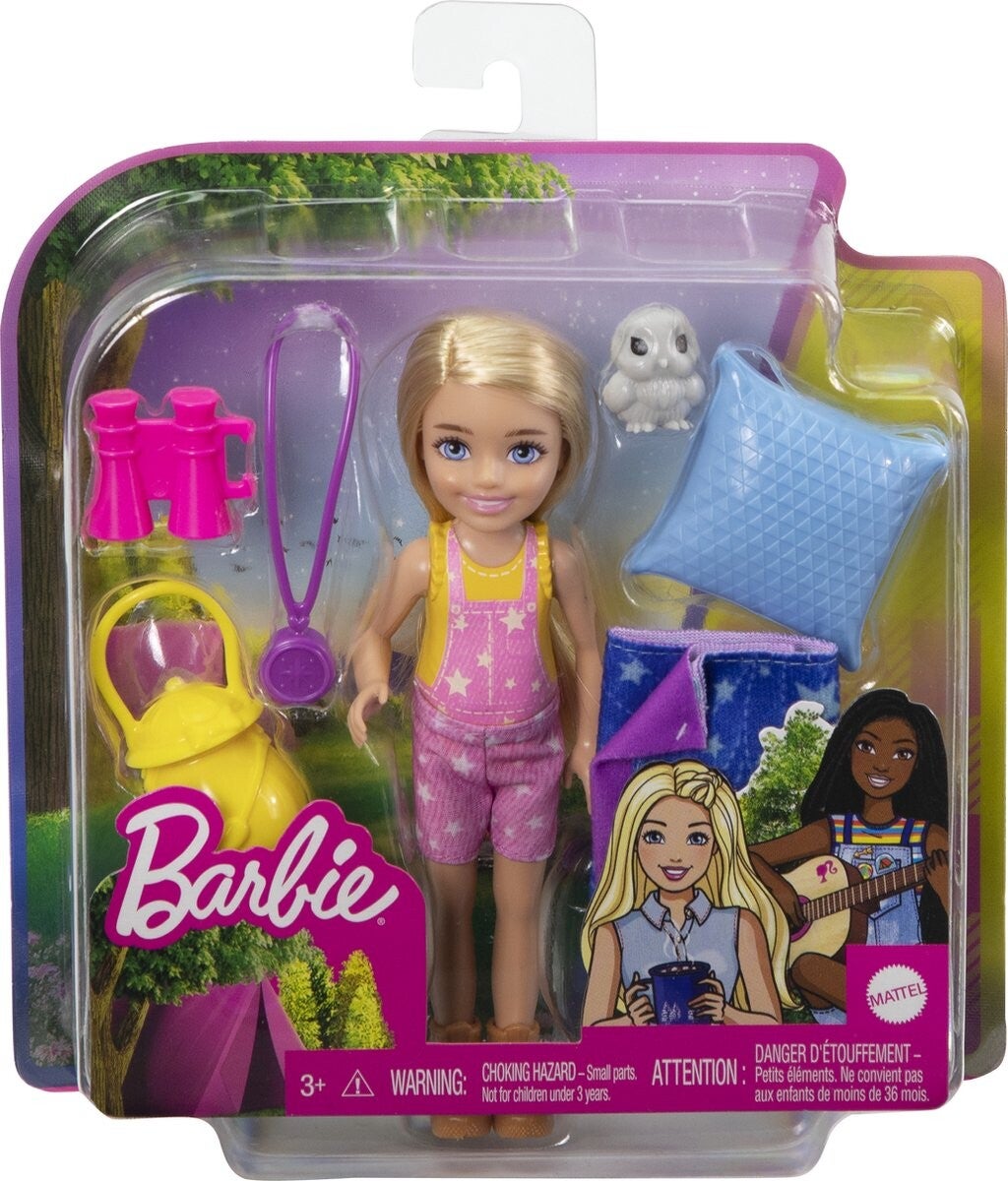 Barbie Chelsea Kamperen - Camping Speelset