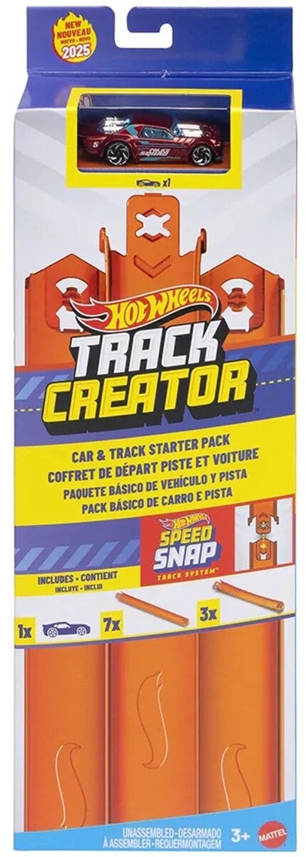 Hot Wheels Track Creator - Car & Track Starter Pack