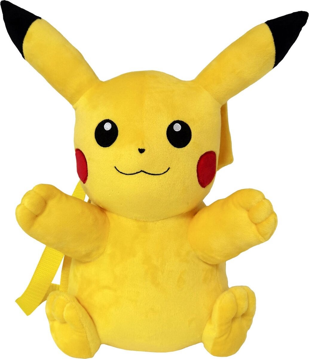 Pokemon Pluche Rugzak 3D - Pikachu 36cm