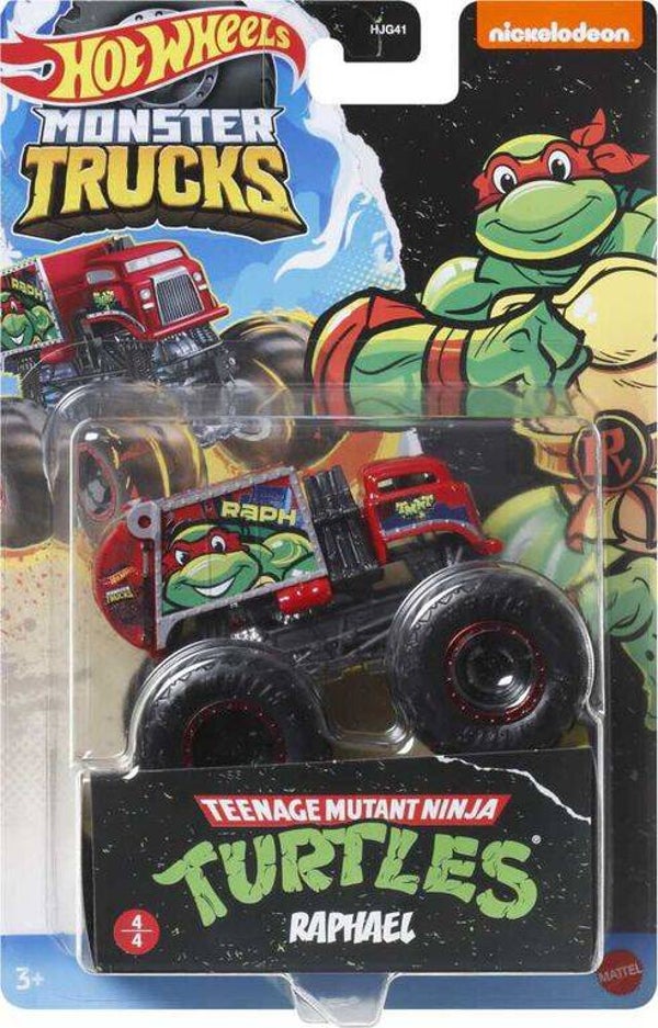 Hot Wheels Monster Trucks 1:64 - Teenage Mutant Ninja Turtles - Raphael