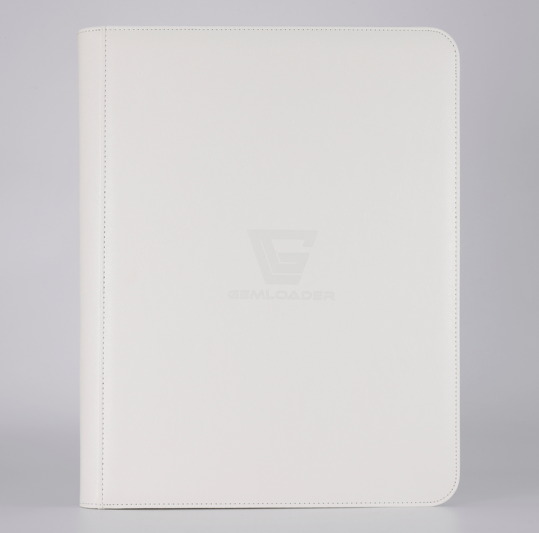 Pokemon TCG Gemloader Premium Toploader Fit Collector's Binder 216-pockets 3X3 - Wit