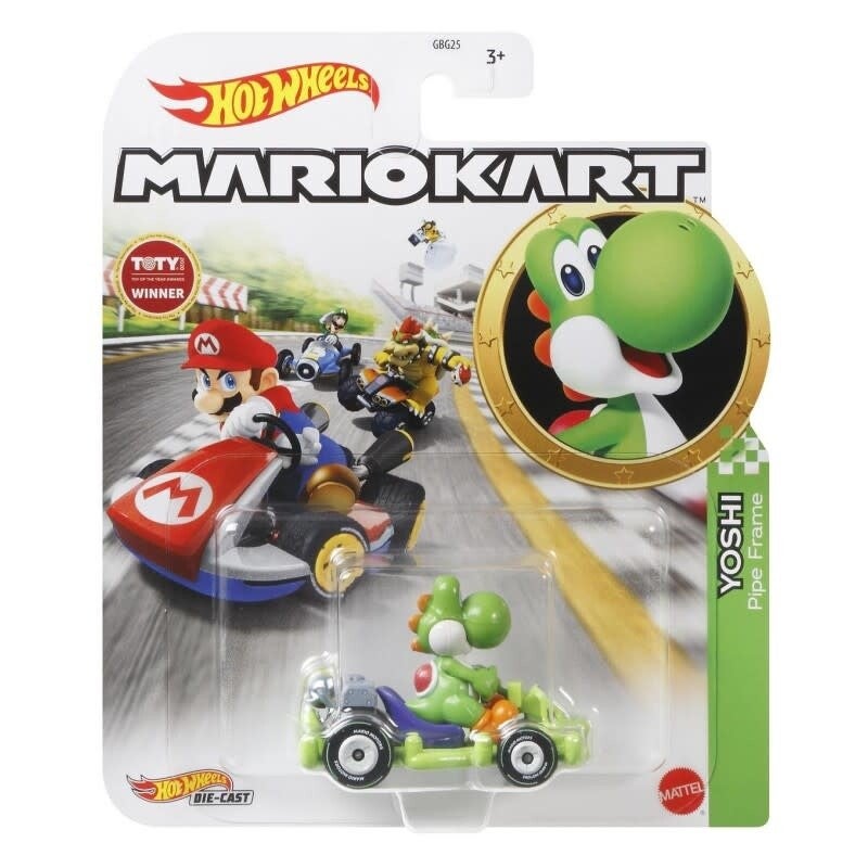 Hot Wheels Mario Kart Replica Die-Cast - Yoshi