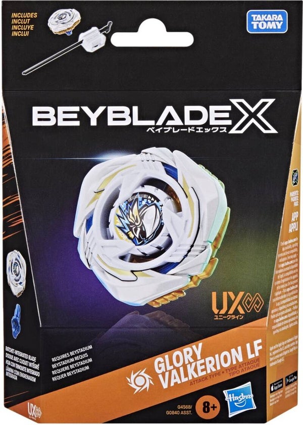 Beyblade X Starter Pack Top en Launcher - Glory Valkerion LF
