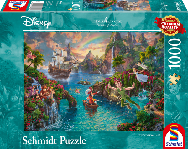 Disney Peter Pan - Puzzel 1000 stukjes