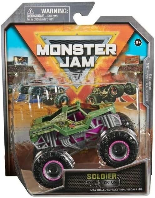 Monster Jam 1:64 Die Cast Truck - Soldier Fortune