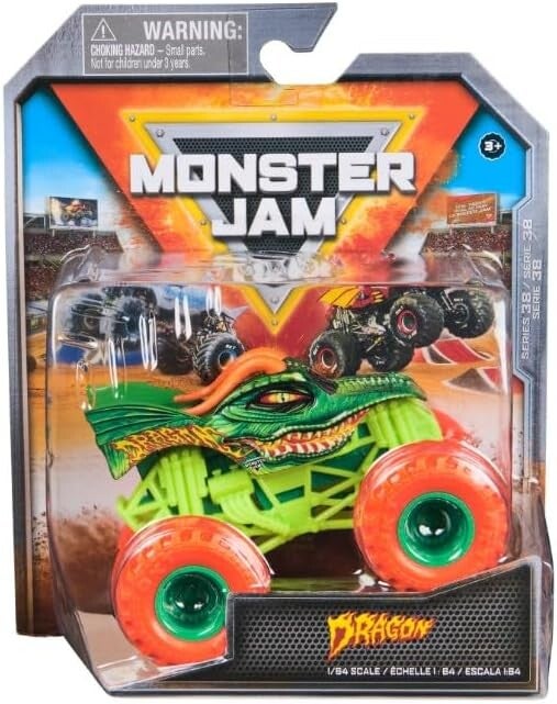 Monster Jam 1:64 Die Cast Truck - Dragon