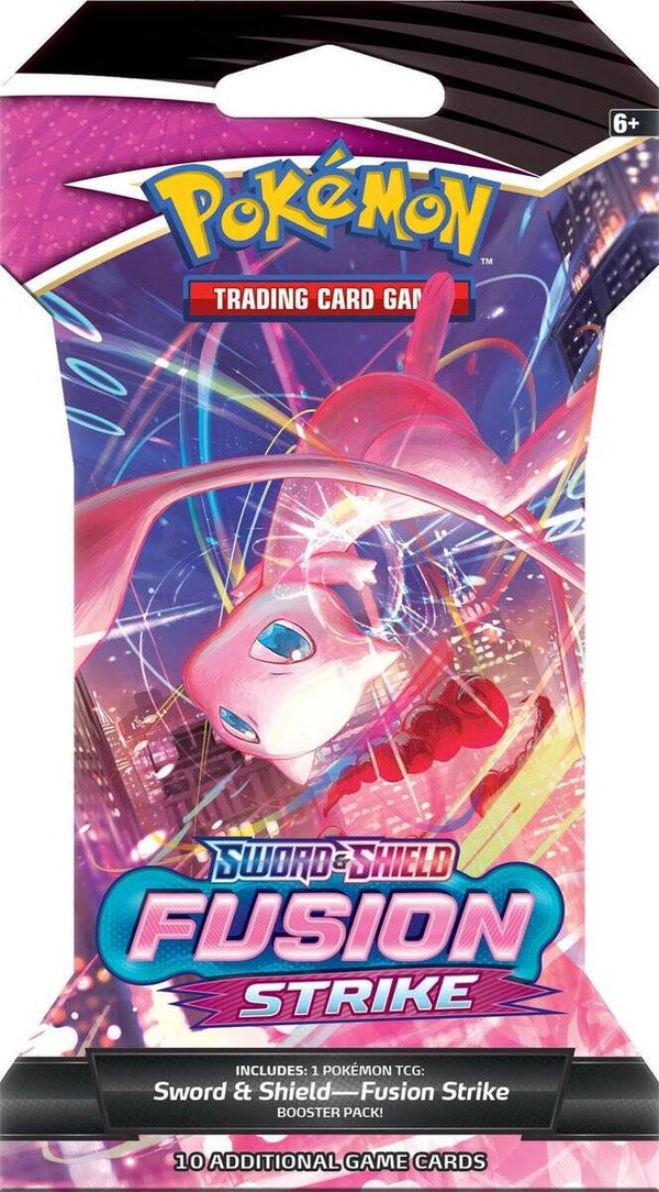 Pokemon TCG Sword & Shield Fusion Strike Sleeved Booster