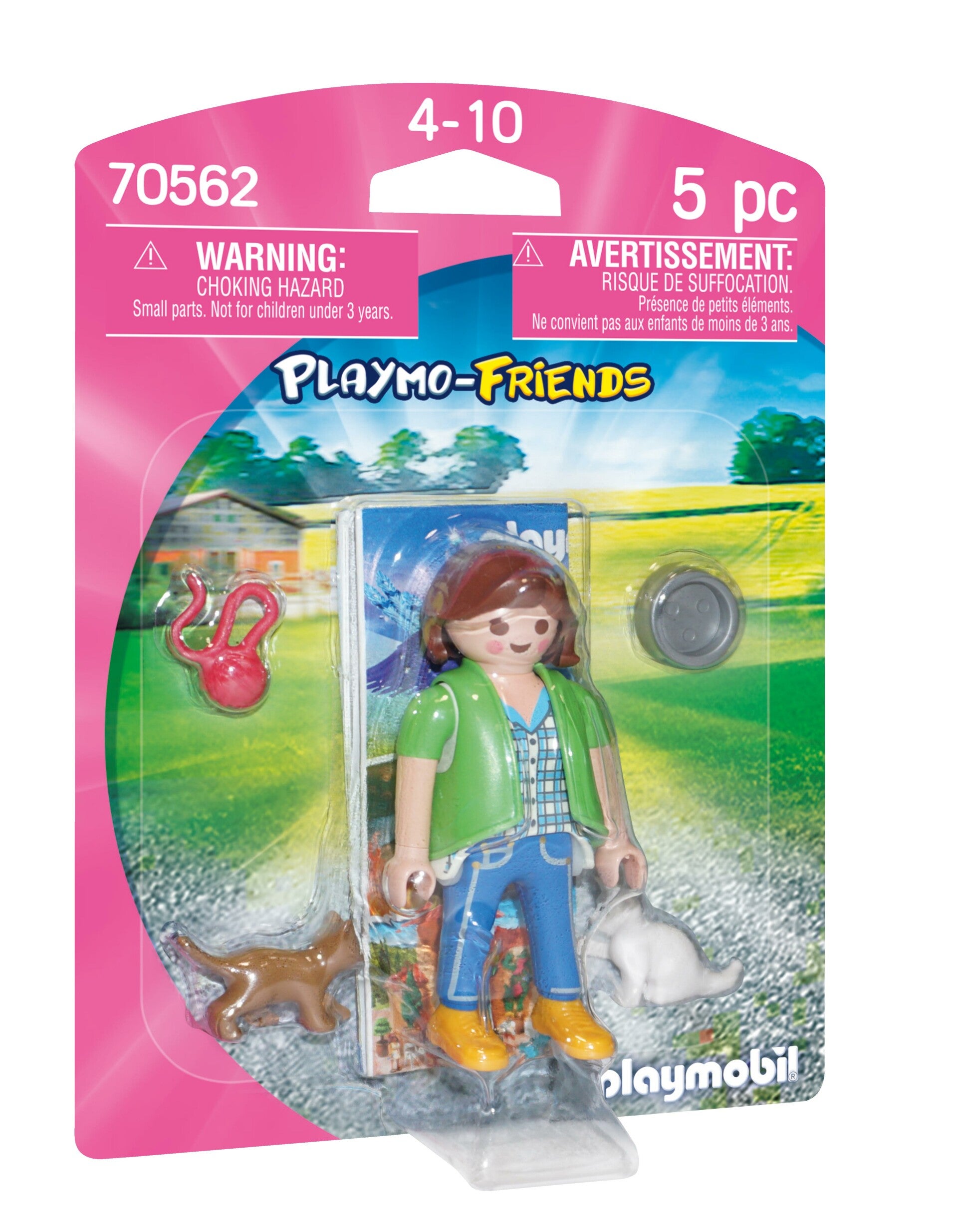 PLAYMOBIL Vrouw met kittens - 70562