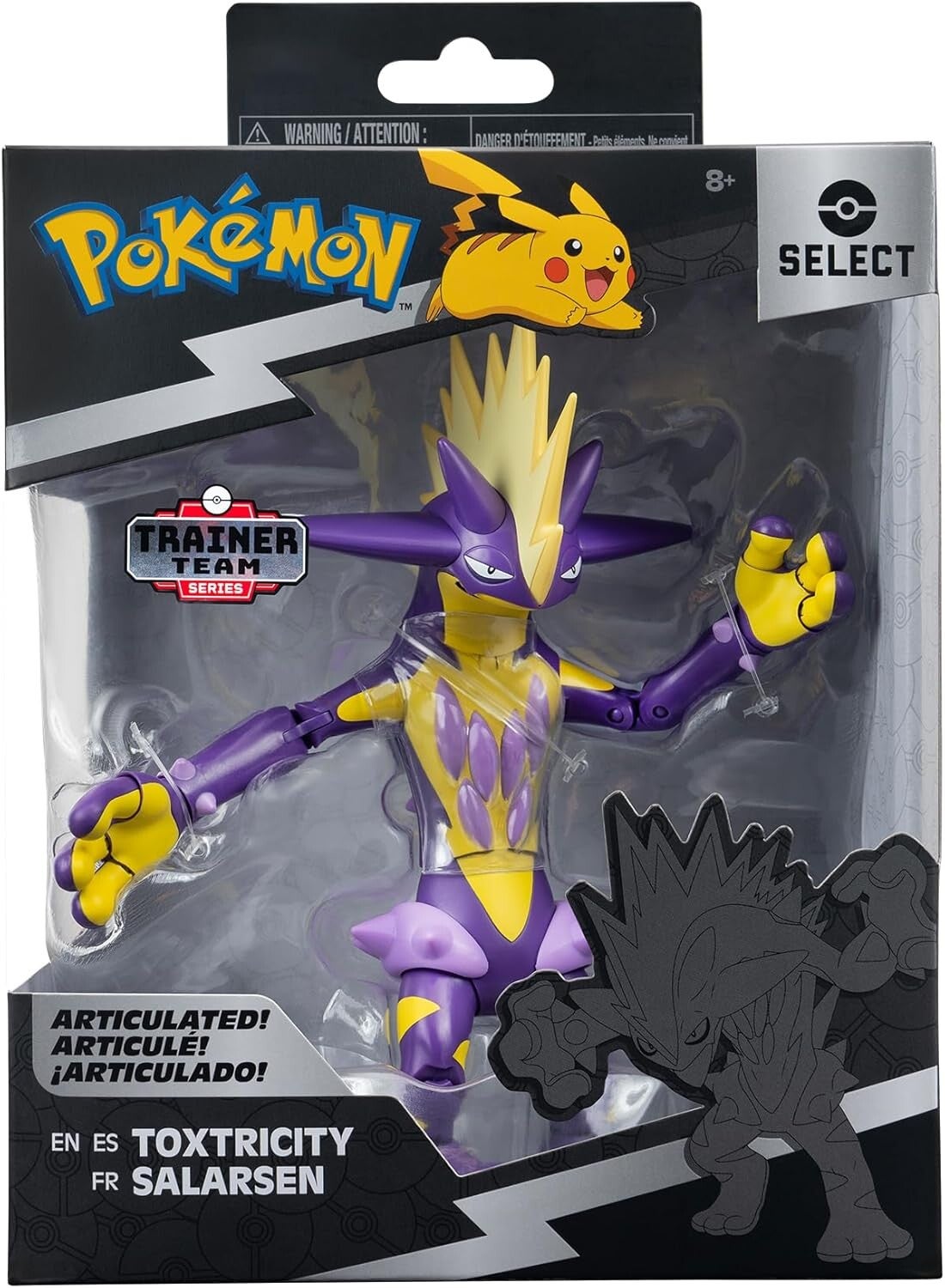 Pokemon 25th Anniversary Select Battle Figure 15cm - Toxtricity Amped Form
