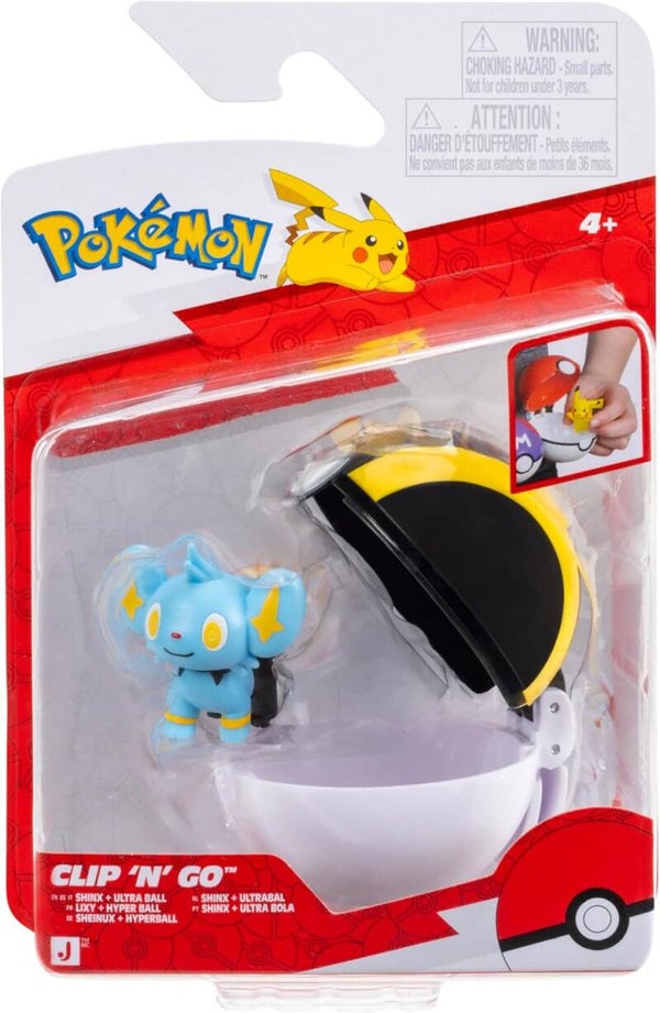 Pokemon Clip 'n Go Shinx Ultra Ball