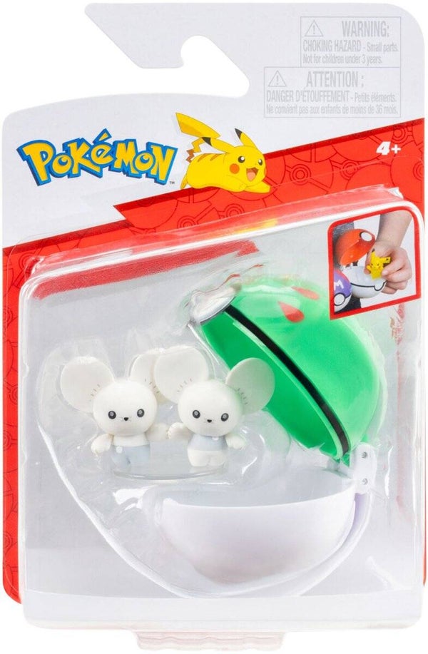 Pokemon Clip 'n Go Tandemaus Friend Ball