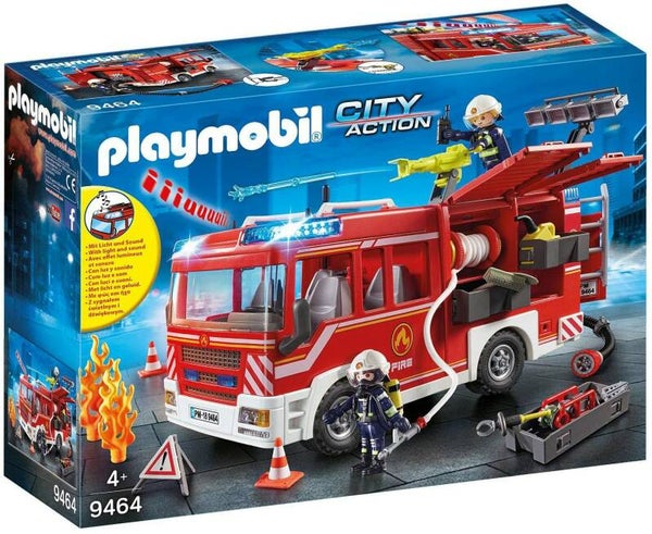 PLAYMOBIL Brandweer pompwagen - 9464