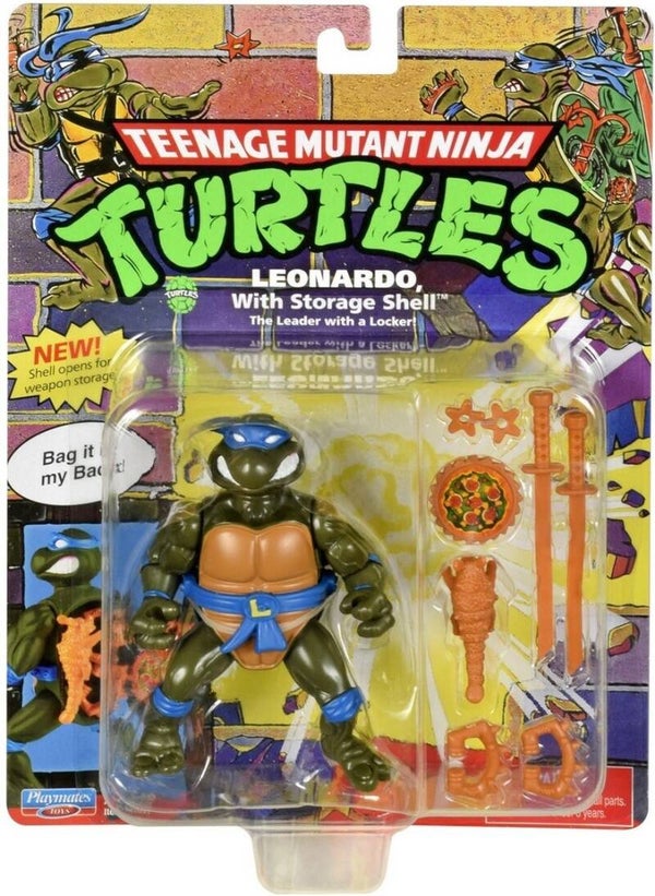 Teenage Mutant Ninja Turtles - Leonardo met Opberg Schild