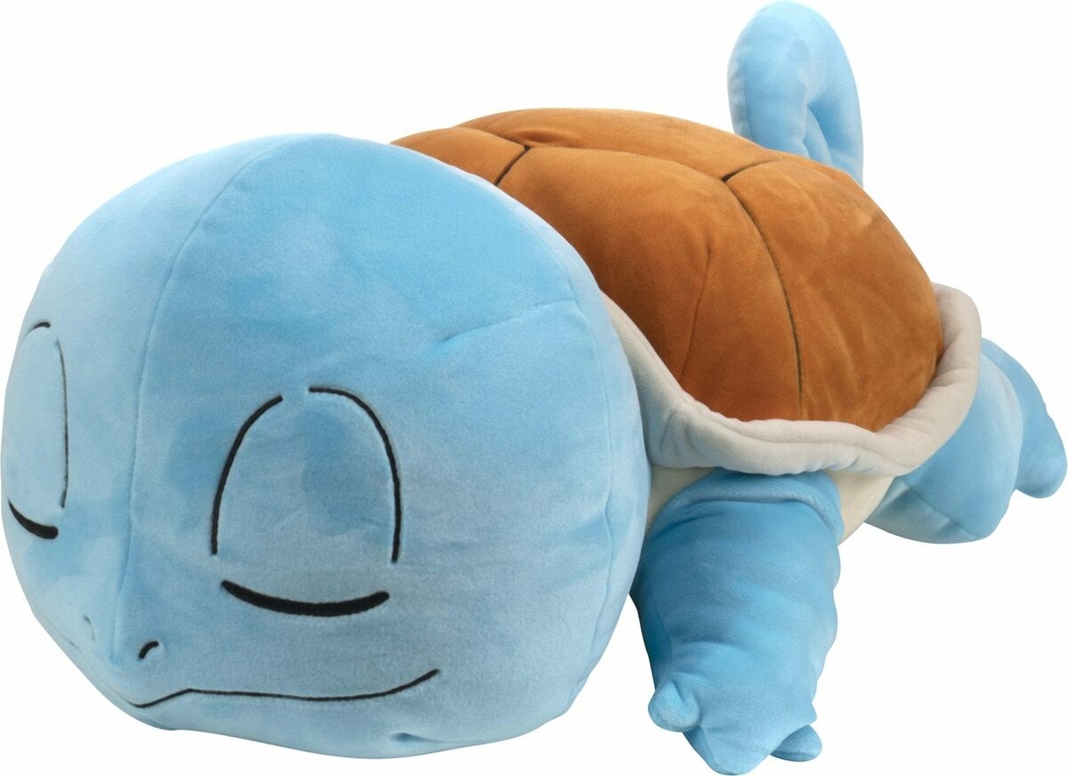 Pokemon - Slapende Squirtle - Pluche knuffel - 45 cm
