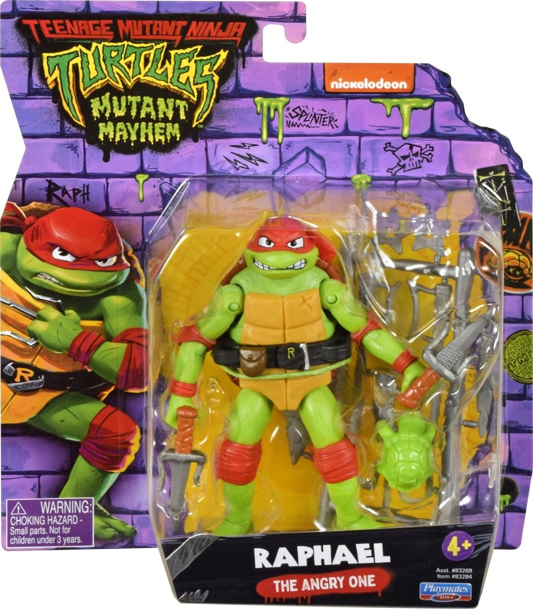 Teenage Mutant Ninja Turtles Mutant Mayhem Basic Figures - Raphael