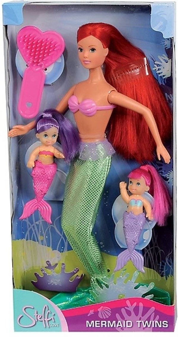 Steffi LOVE Pop als Zeemeermin met twee baby zeemeerminnen