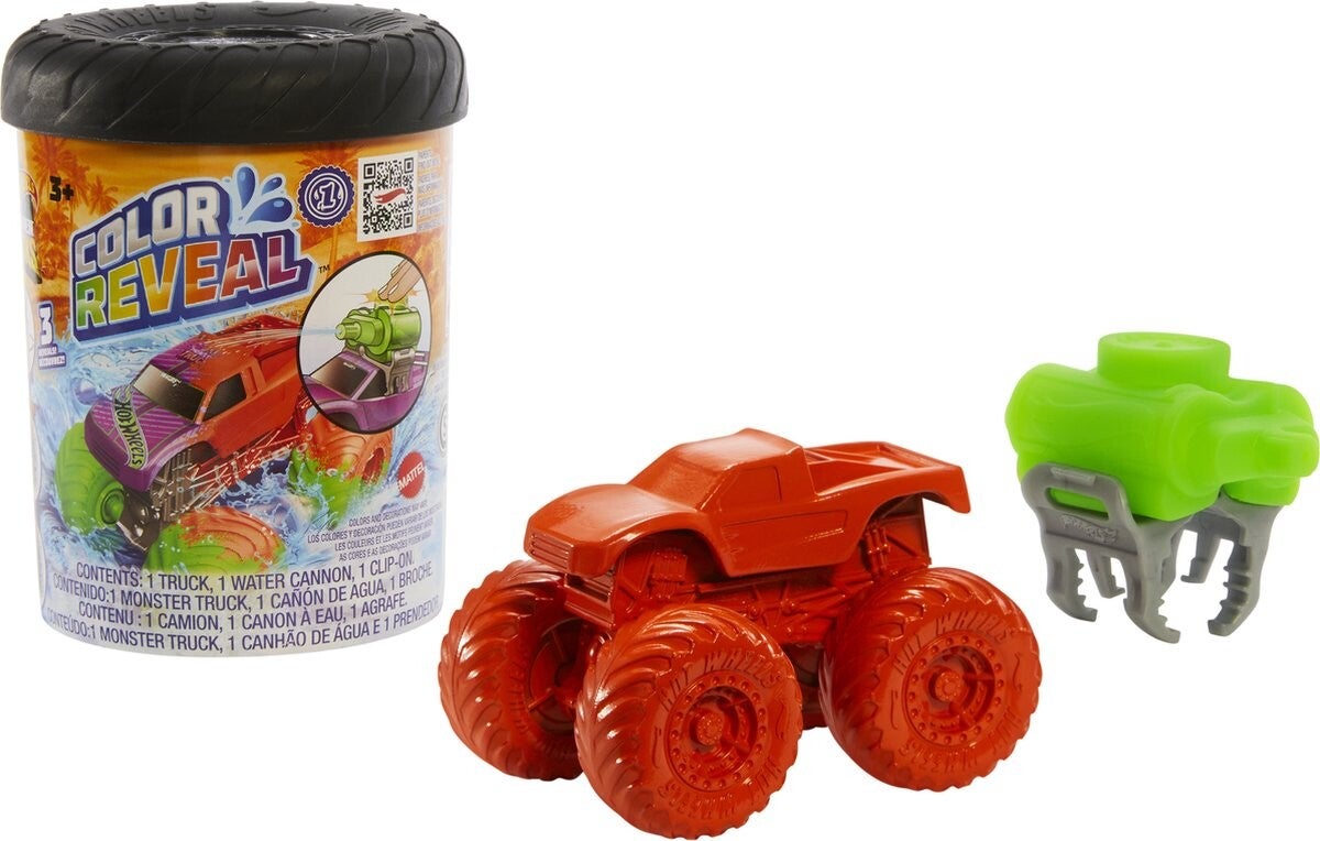 Hot Wheels Monstertrucks Color Reveal
