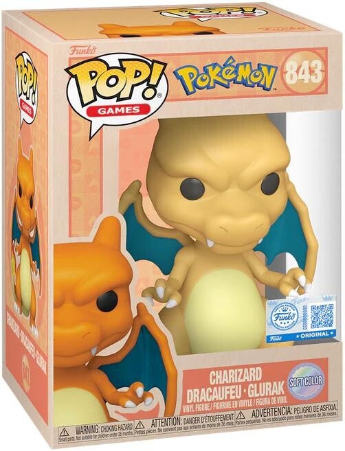 Funko Pop! Pokemon - Charizard - Special Edition Soft Color