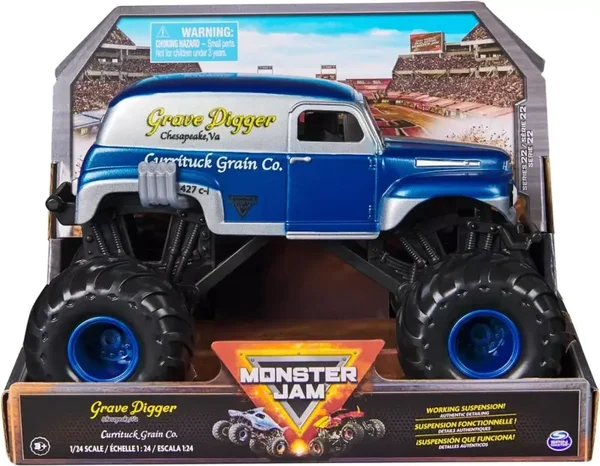 Monster Jam 1:24 Collector Die Cast Monster Truck - Grave Digger