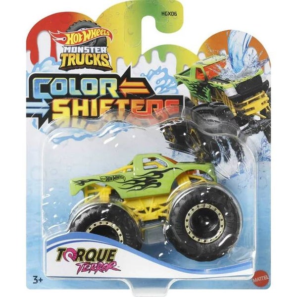 Hot Wheels Monster Trucks 1:64 Color Shifter - Torque Terror