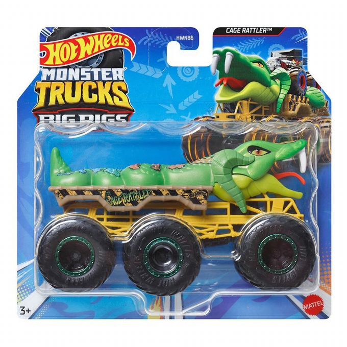 Hot Wheels Monster Trucks Big Rigs - Cage Rattler
