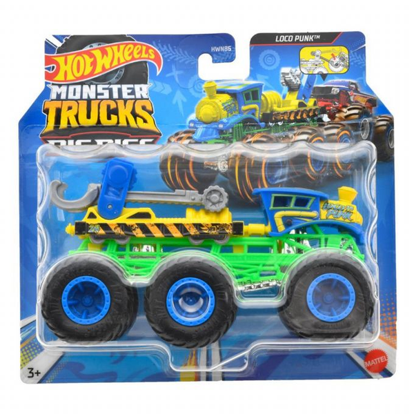 Hot Wheels Monster Trucks Big Rigs - Loco Punk