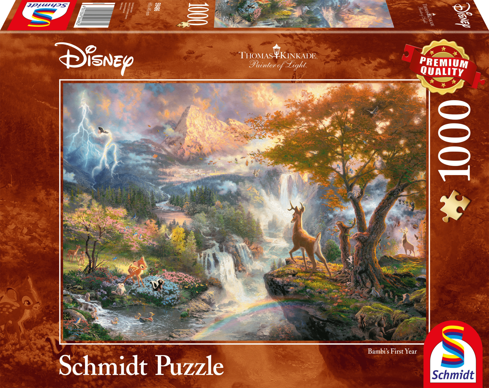 Disney Bambi - Puzzel 1000 stukjes