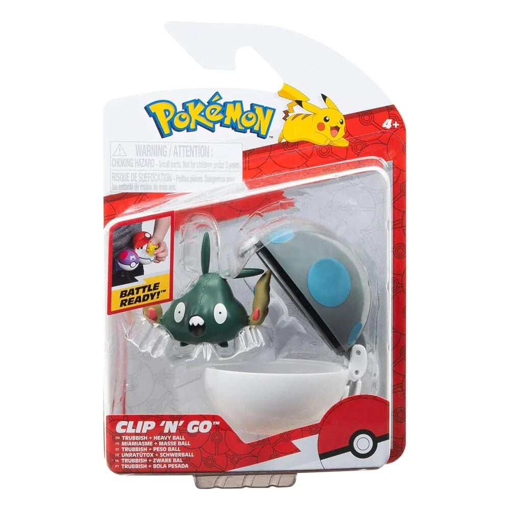 Pokemon Clip 'n Go Trubbish Heavy Ball