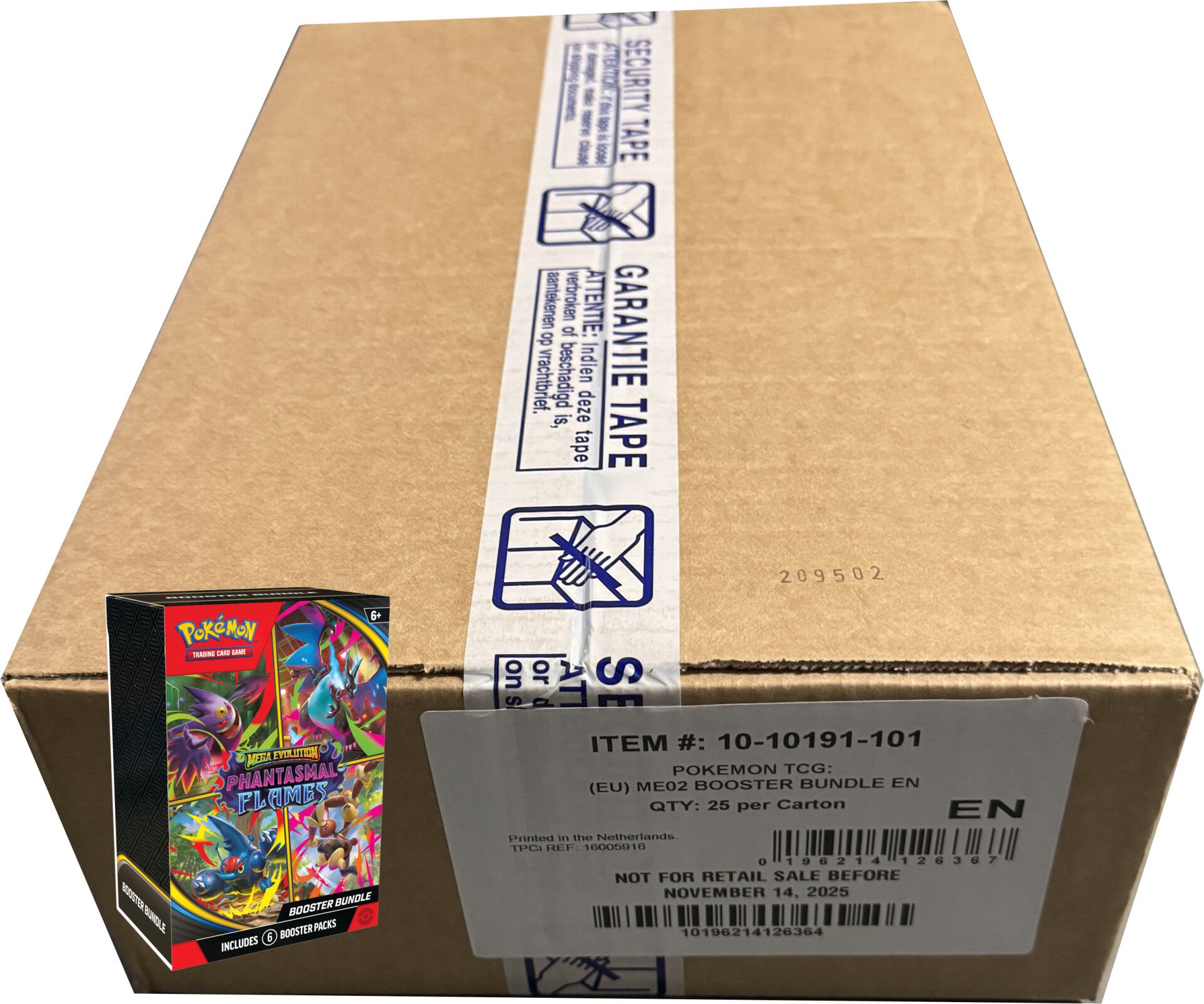 Pokemon TCG Mega Evolution Phantasmal Flames - Booster Bundel - Case (25 stuks)