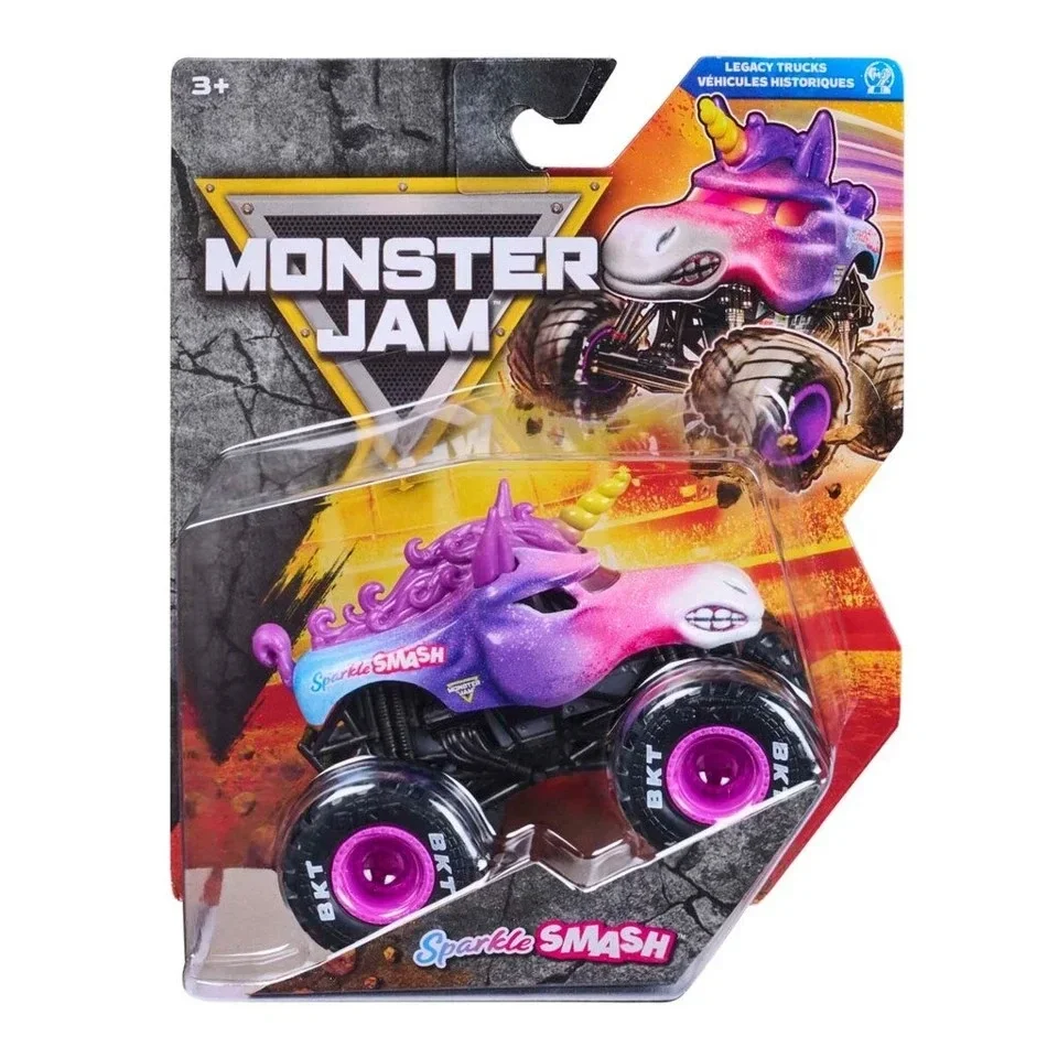 Monster Jam 1:64 Die Cast Truck - Sparkle Smash