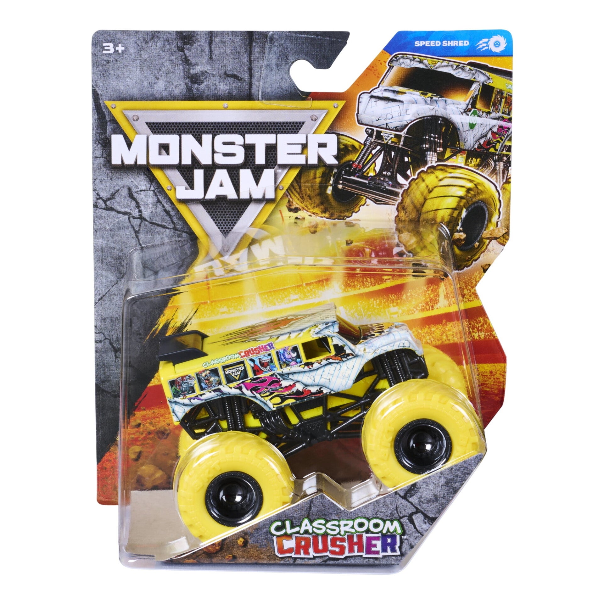 Monster Jam 1:64 Die Cast Truck - Classroom Crusher