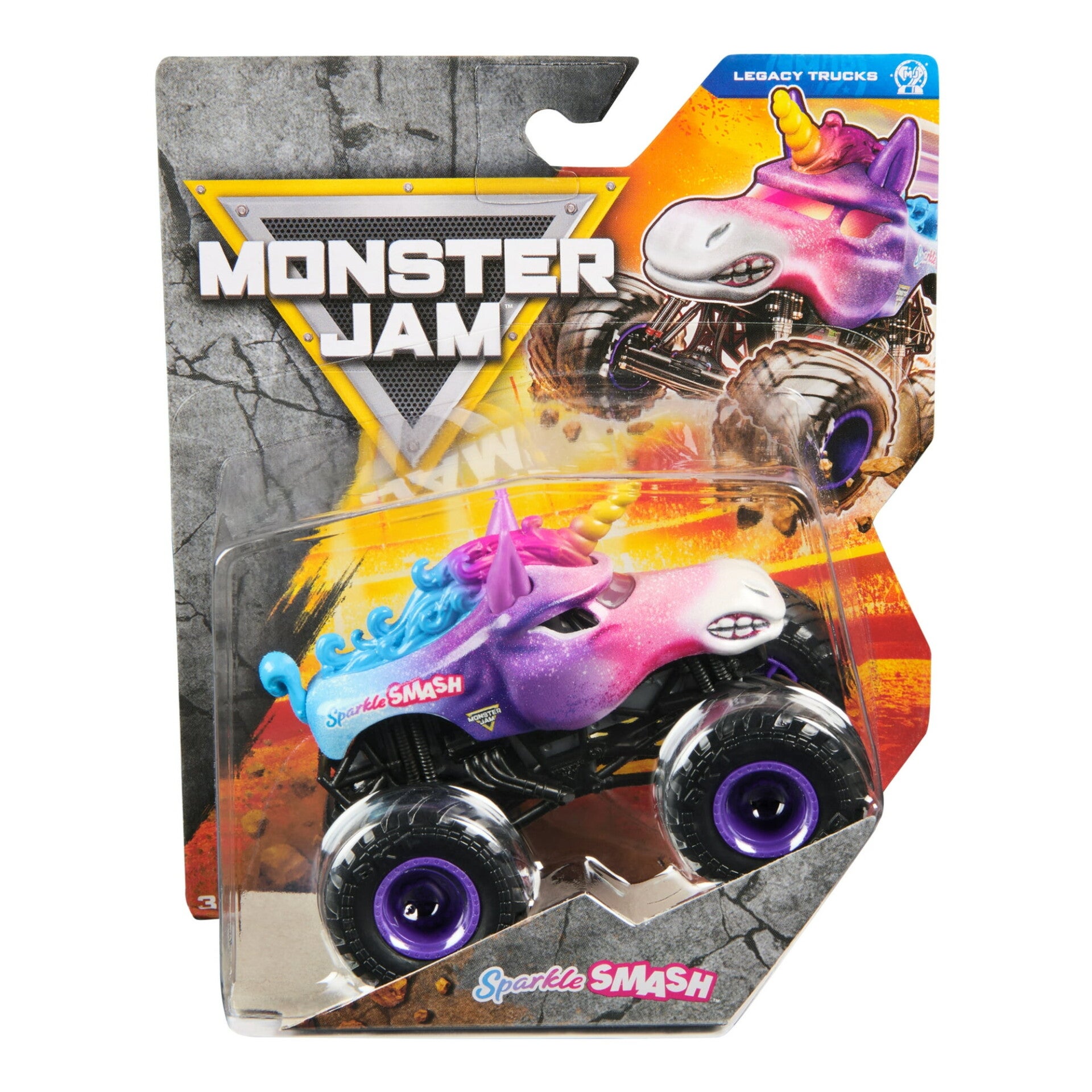 Monster Jam 1:64 Die Cast Truck - Sparkle Smash