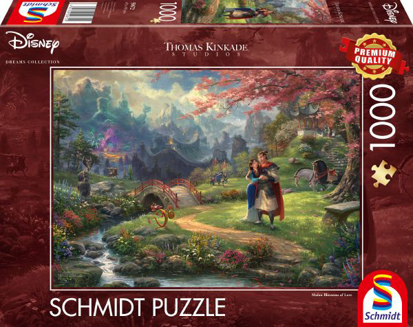 Disney Mulan - Puzzel 1000 stukjes