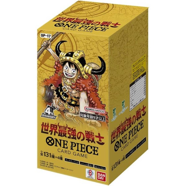 One Piece - The World's Strongest Warriors OP17 - Booster Box - Japans