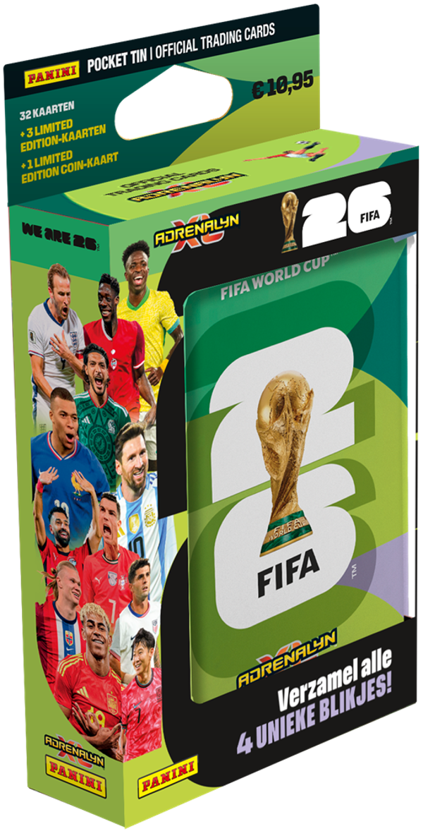 Adrenalyn XL FIFA World Cup 2026 - Pocket Tin